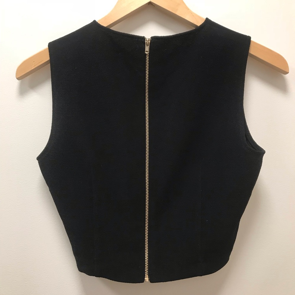 Zara Basic Crop Top - image 2